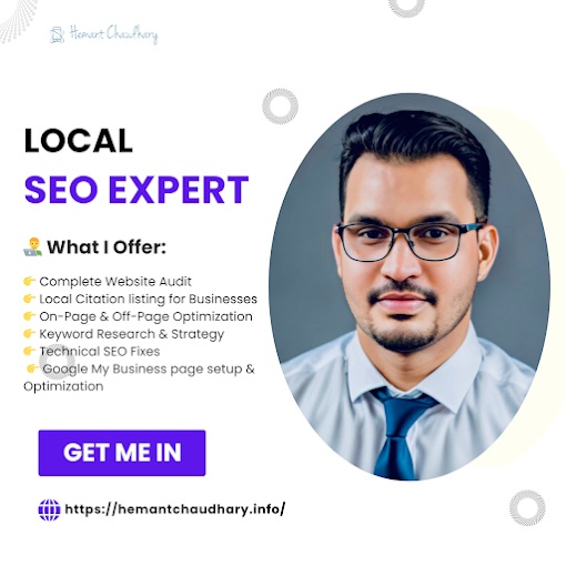 Hemant Chaudhary | SEO Expert | Local SEO Expert